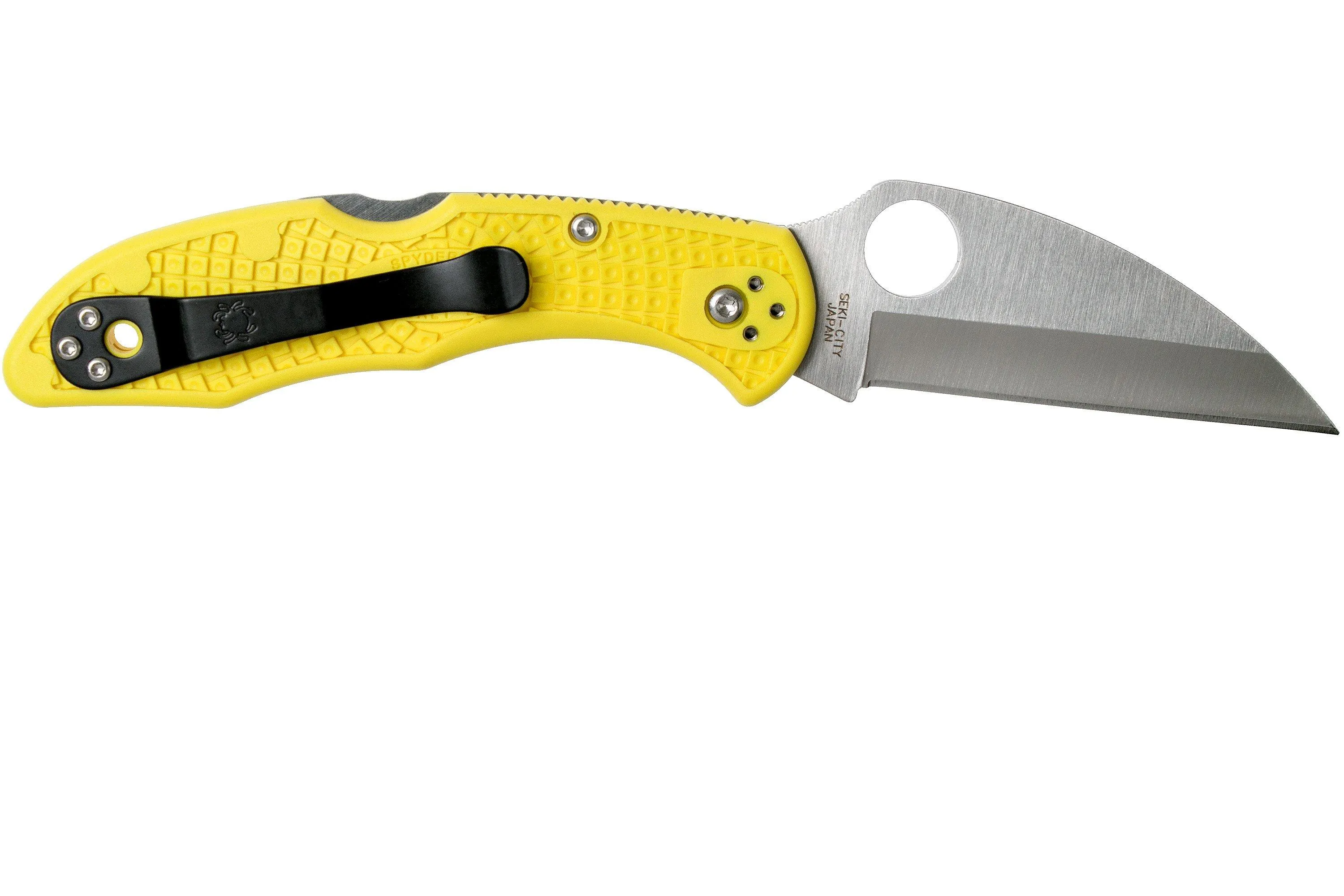 Spyderco Delica Salt 2 Wharncliffe C88PWCYL2 navaja