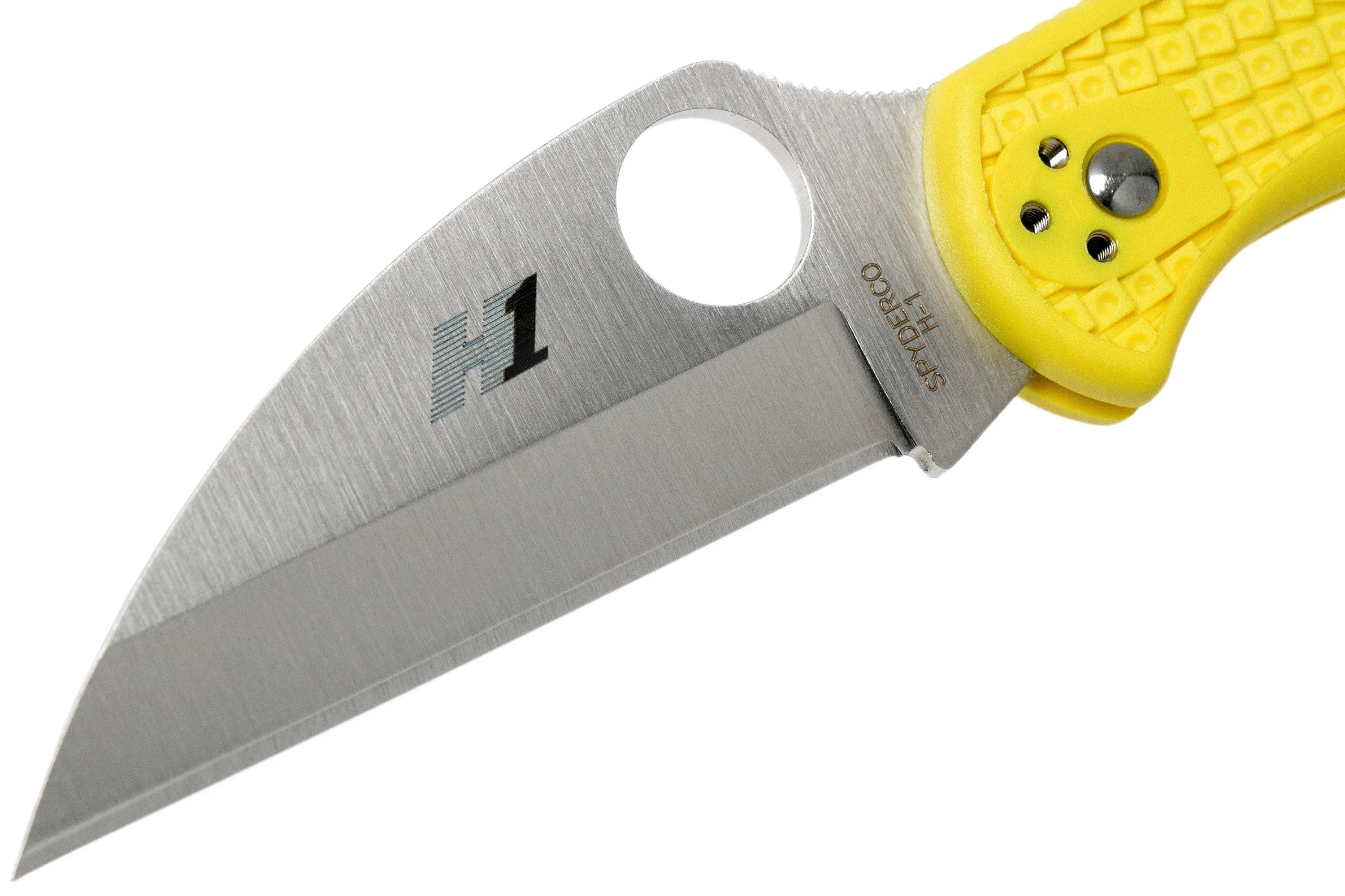 Spyderco Delica Salt 2 Wharncliffe C88PWCYL2 navaja