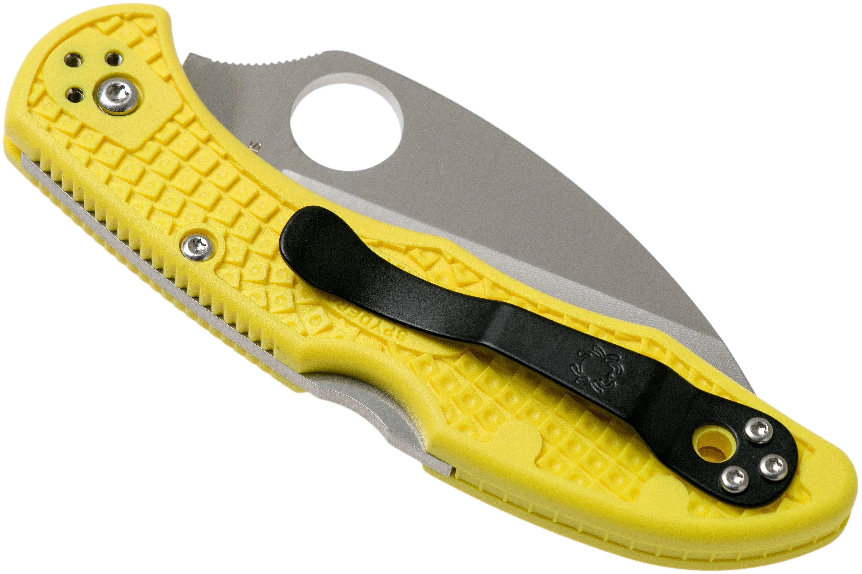 Spyderco Delica Salt 2 Wharncliffe C88PWCYL2 navaja